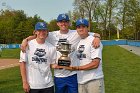 Baseball vs Babson  Wheaton College Baseball players celebrate their victory over Babson to win the NEWMAC Championship for the third year in a row. - (Photo by Keith Nordstrom) : Wheaton, baseball, NEWMAC